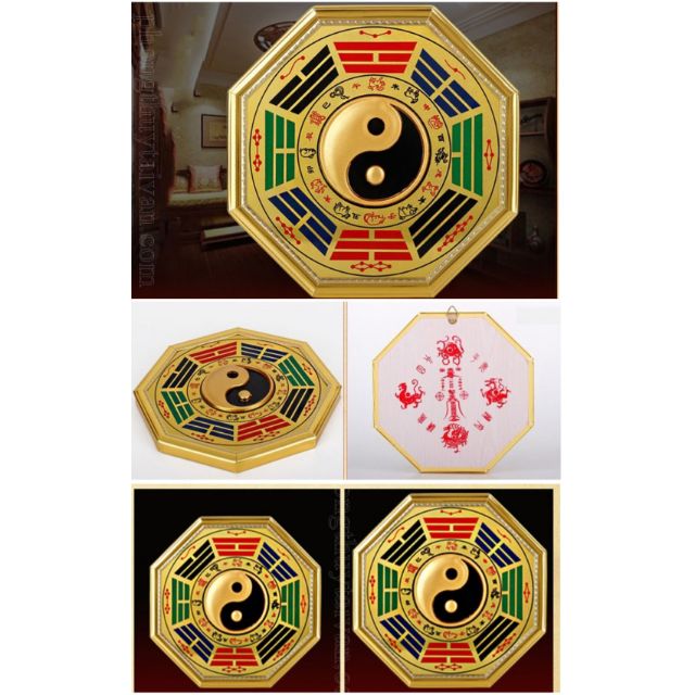 Gương bát quái âm dương xua đuổi tà ma