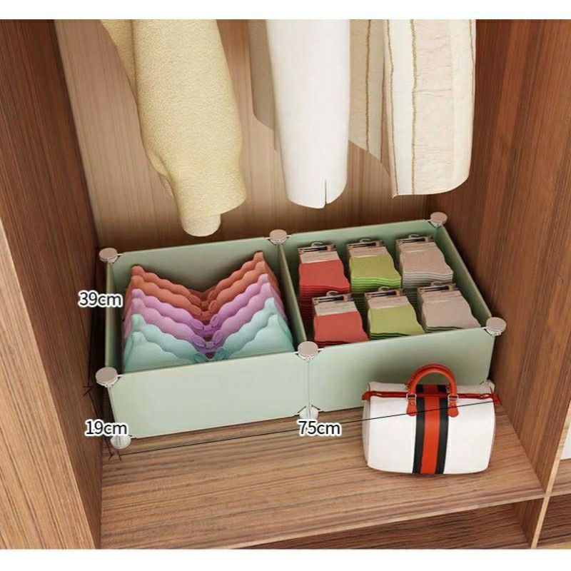 Hộp Đựng Đồ 2 Ngăn Tiện Lợi