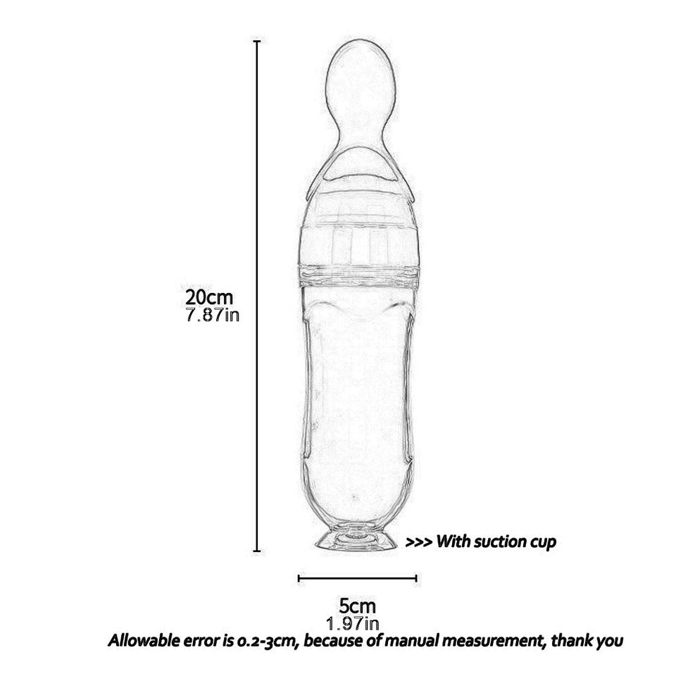 Bình Ăn Dặm Cho Bé Dung Tích 90ml 06.04