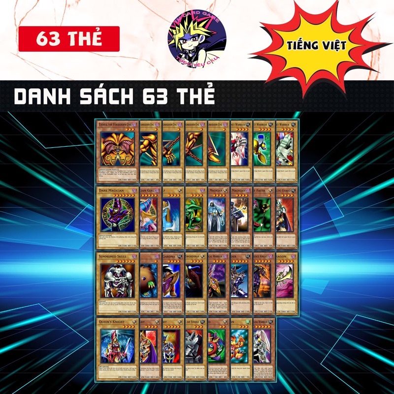 Bộ Bài Yugi Muto Tiếng Việt.