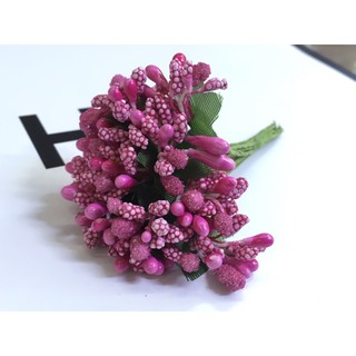 hoa chùm nhỏ cài tóc cô dâu