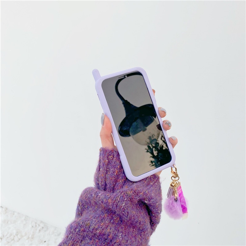Ốp lưng iPhone 12 Pro Max iPhone11 Soft Silicone 3D Phone model Cover Apple iPhone X XR XS Max 6/7/8 Plus Silicone Case
