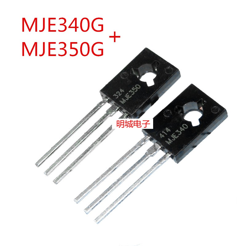 Bộ 10 linh kiện điện tử Mje340G Mje350G 5 Cặp Mje340 + 5pcs Mje350 To-126 Je340G Je350G chuyên dụng