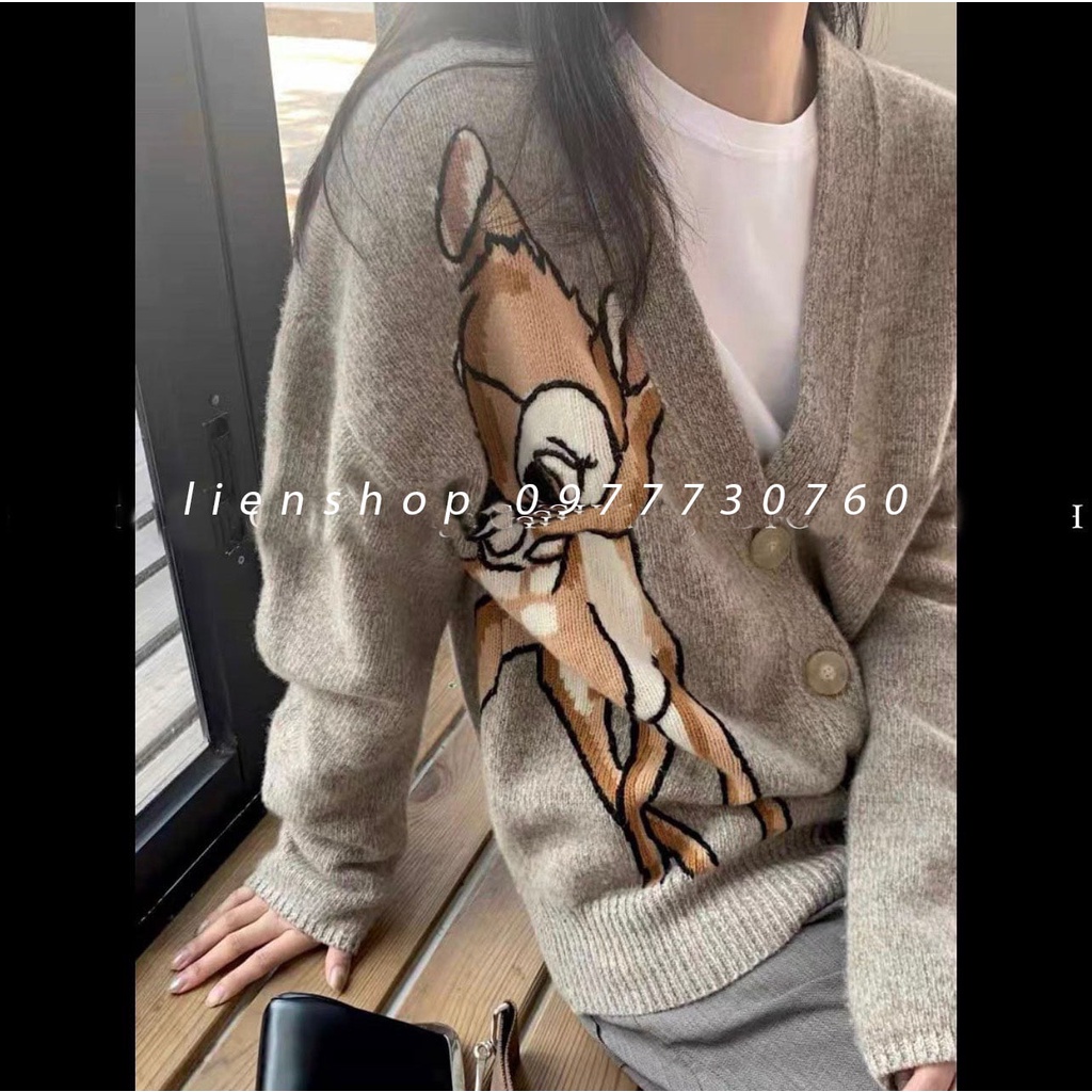 Khoác len nai 2 màu chất hàng loại đẹp | BigBuy360 - bigbuy360.vn