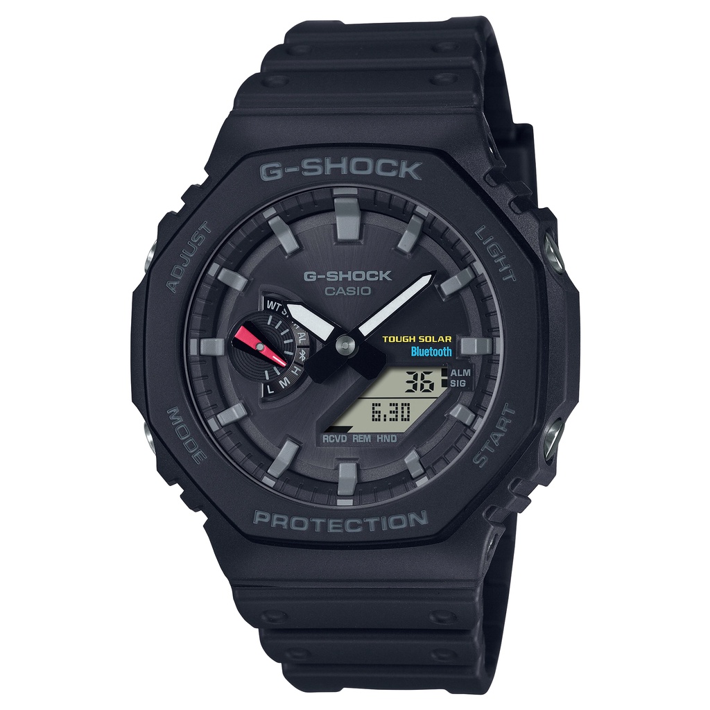 Đồng hồ nam Casio G-Shock GA-B2100-1A chống va đập, năng lượng mặt trời, Bluetooth, hàng chính hãng