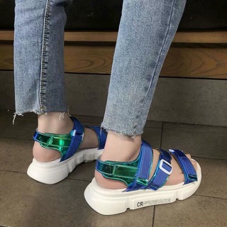 (Order) Dép sandal hologram Ulzzang