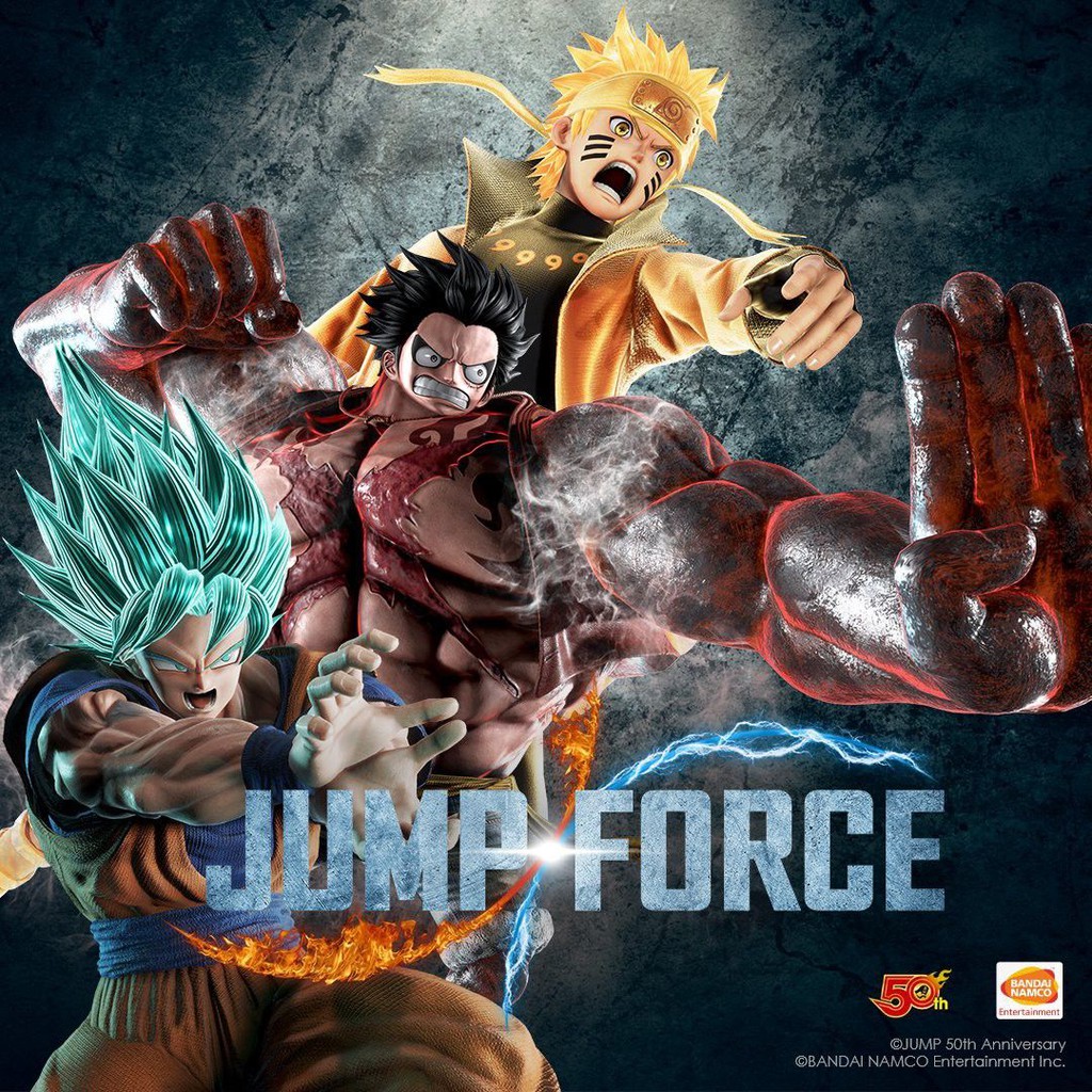 [Freeship toàn quốc từ 50k] Đĩa Game PS4: Jump Force - hệ Asia