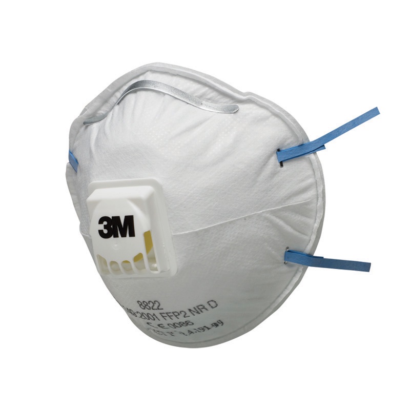 Combo 10 khẩu trang chống bụi, hóa chất dùng 1 lần 3M 8822 mask - Thái An Safety
