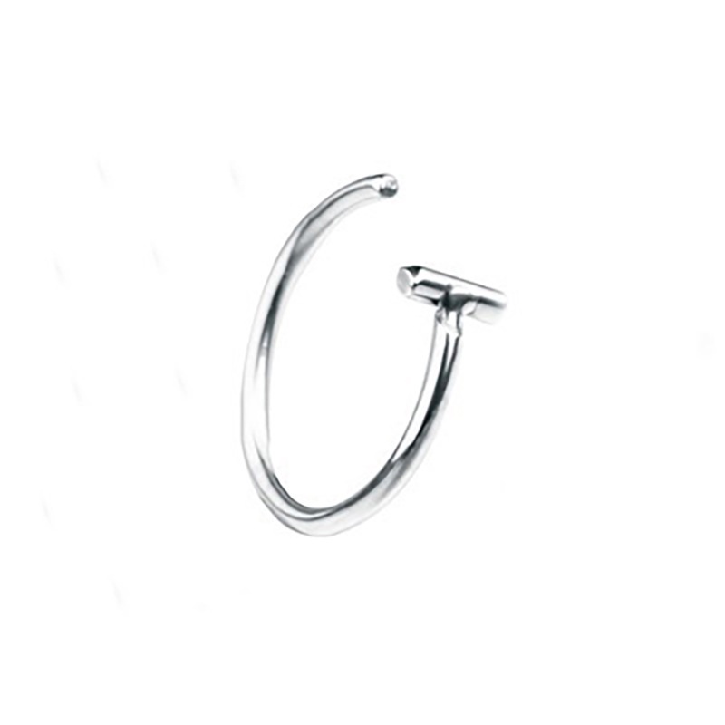 Khuyên môi thiết kế đơn giản bằng thép titan không gỉ không phai màu