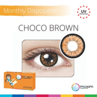 Lens màu 3 tháng Maxim Colors - màu CHOCO BROWN