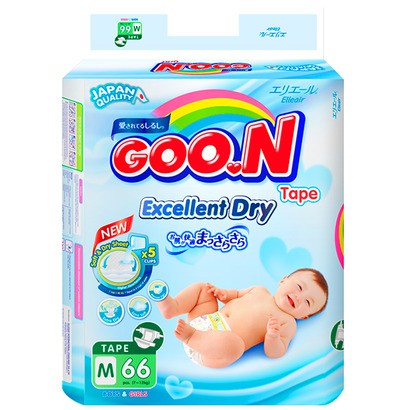 [mẫu mới] Bỉm Goon Slim đại dán, quần M60/M56/L50/L46/XL46/XL42/XXL36/XXXL26