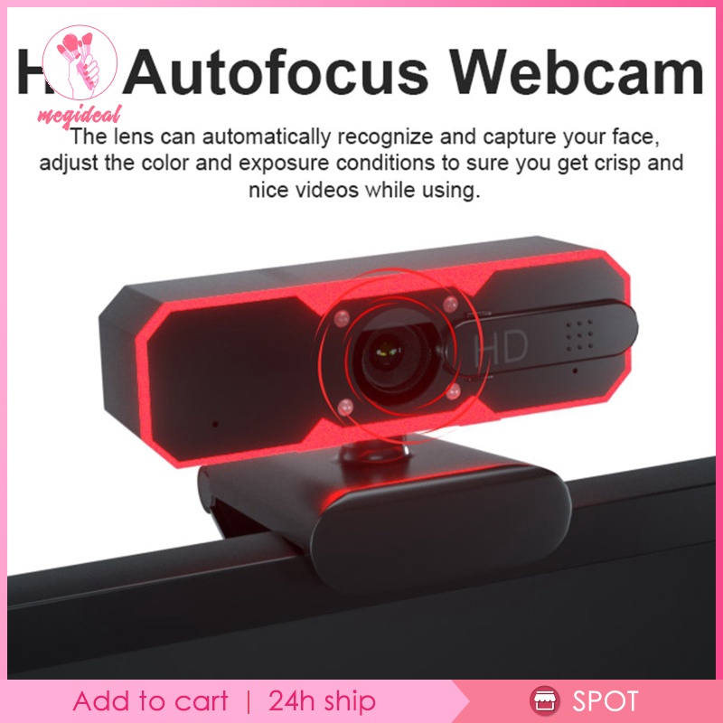 (Hàng Mới Về) Webcam Hd 1080p Tự Động Lấy Nét Toàn Diện Tích Hợp Micro Dùng Để Chơi Game | WebRaoVat - webraovat.net.vn