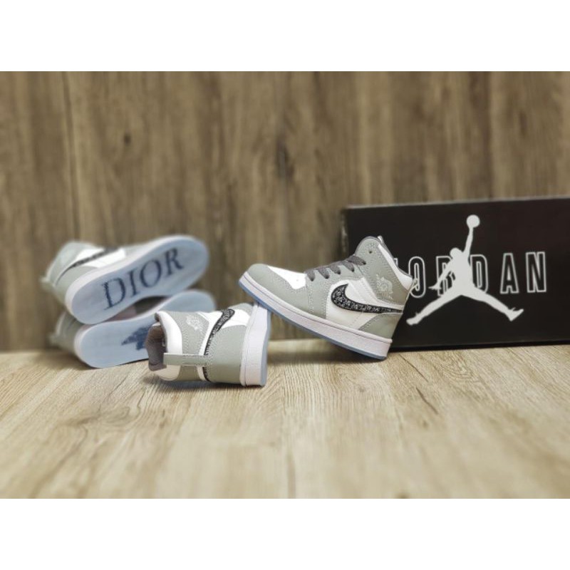 Giày thể thao Nike AIR JORDAN X DIOR thời trang cao cấp cho bé