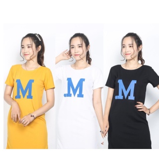 Đầm suông chữ M Freesize 55kg