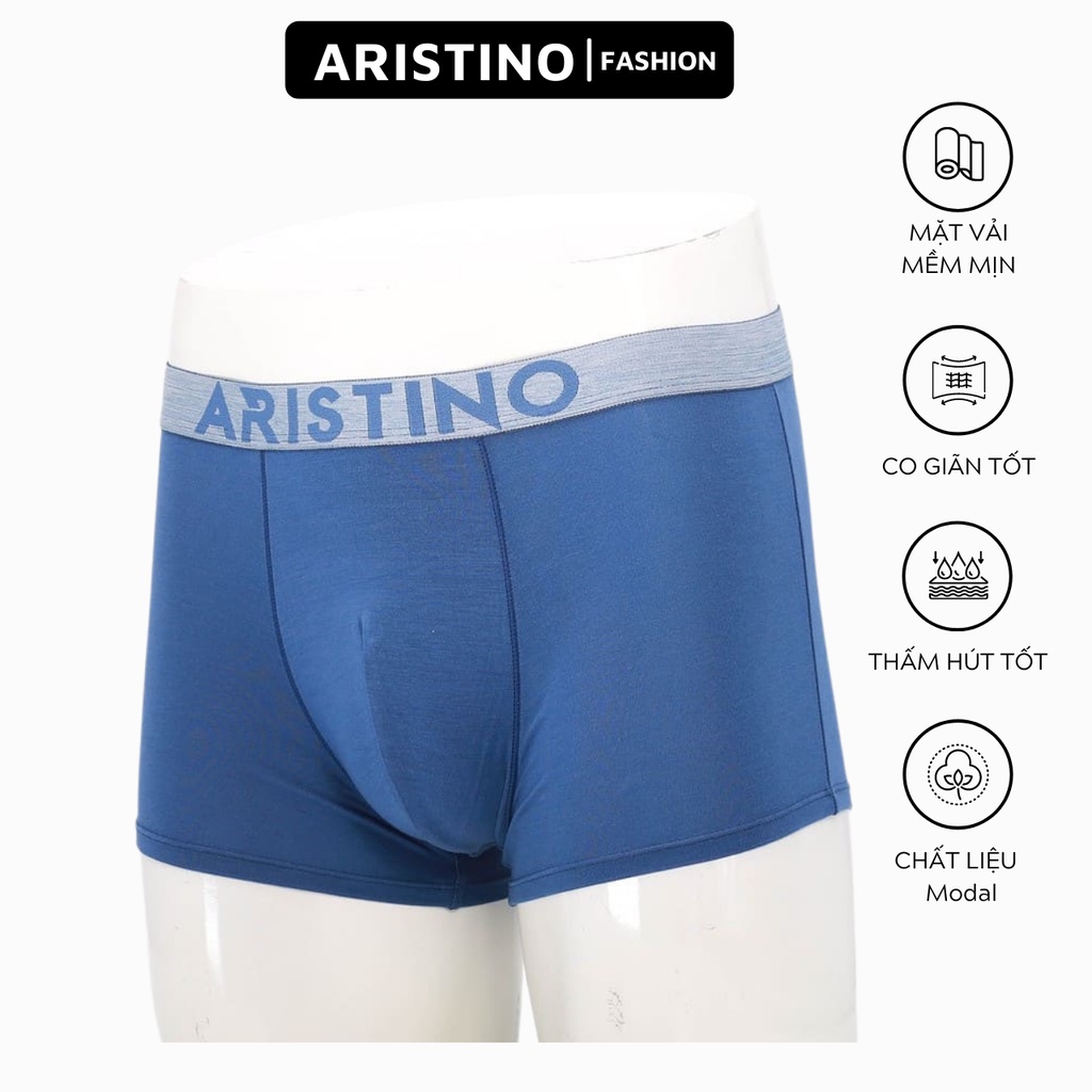 quần lót đùi nam, sịp đùi thun lạnh cao cấp Aristino chính hãng chất liệu sợi modan