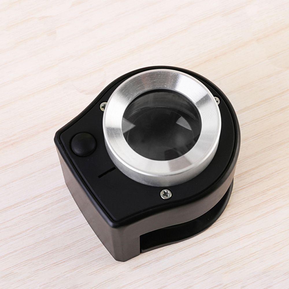 Kính Lúp Cầm Tay 6 LED UV Có Thể Dùng Xem Tiền Xu / Tem Trang Sức