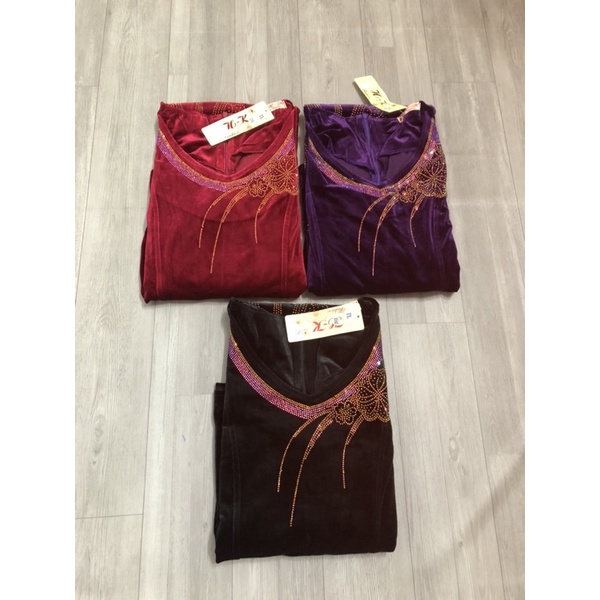 ĐẦM DẠ HỘI TRUNG NIÊN VẢI NHUNG CAO CẤP M116