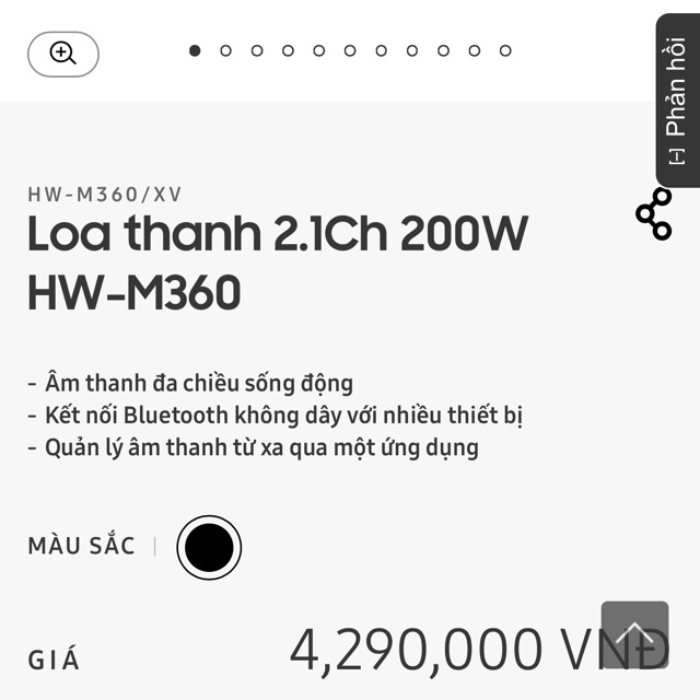 Loa Soundbar Samsung HW-M360