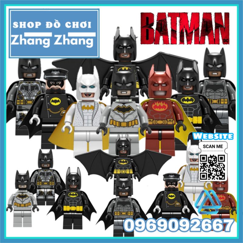 Đồ chơi Xếp hình Batman Justice League gồm Alfred Pennyworth Minifigures LeLe D041 D048