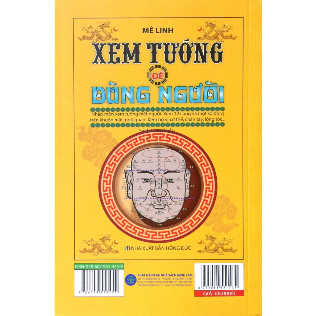 Sách -Xem Tướng Để Dùng Người (minh lâm)