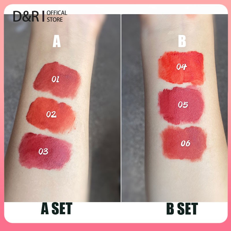 [Hàng mới về] Set Son Kem Lì Lâu Phai Màu | BigBuy360 - bigbuy360.vn