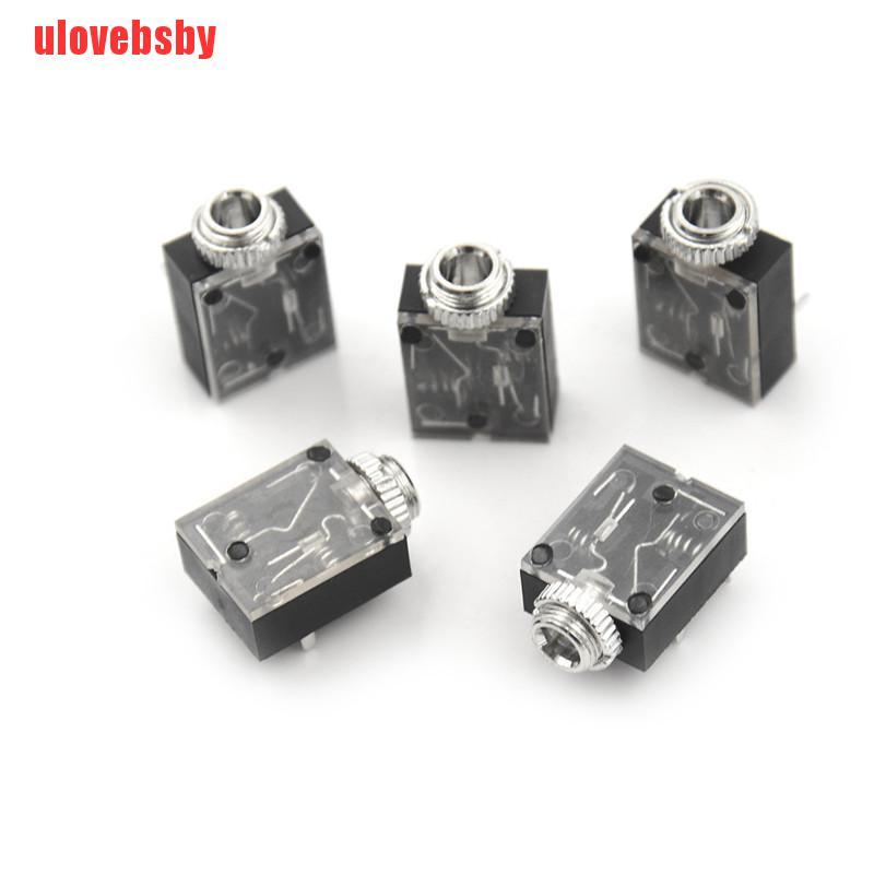 Bộ 5 Jack Cắm Âm Thanh Mono 5 Pins 3.5mm