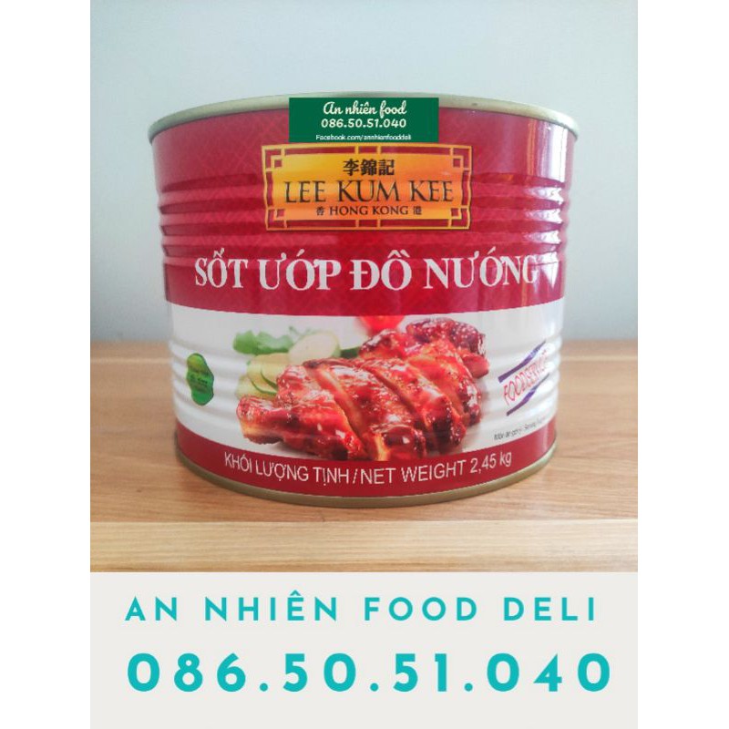 Sốt Ướp Đồ Nướng Lee Kum Kee Hộp 2,45kg