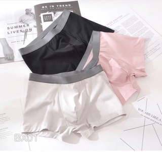 Combo 3 quần boxer trơn VN CLO - BX01CB