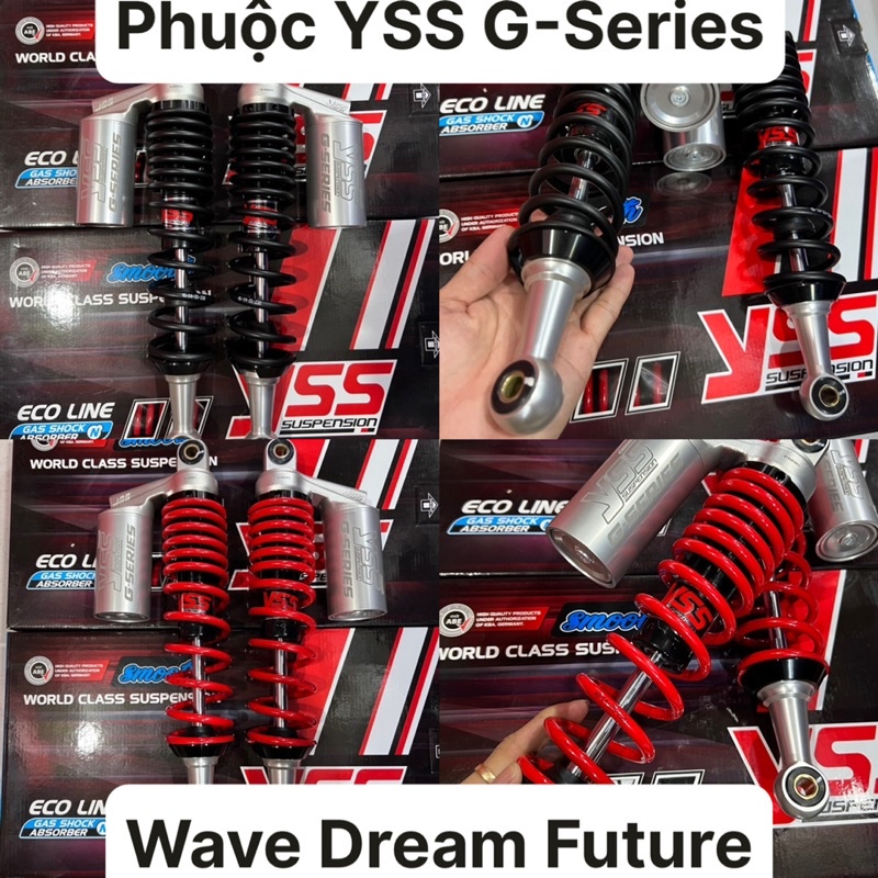 Phuộc YSS G Series Wave, Dream, Future có bình dầu