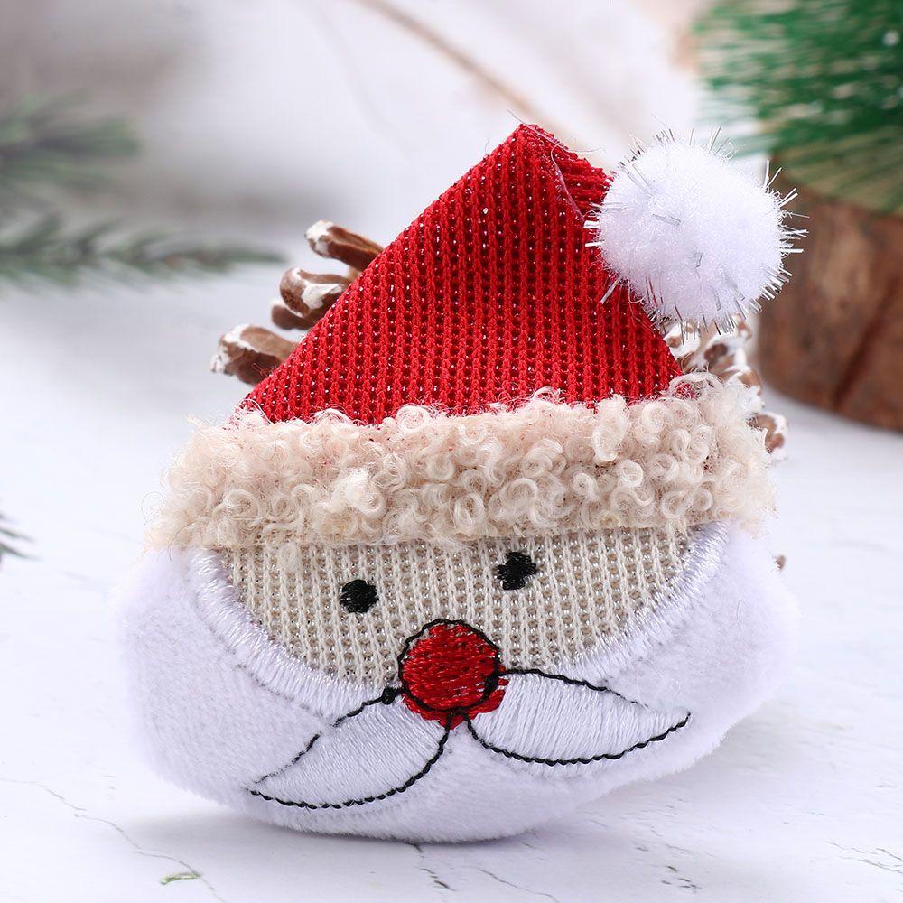 JANE Kẹp Tóc Hình Ông Già Noel Tuần Lộc Hoạt Hình Dễ Thương DIY