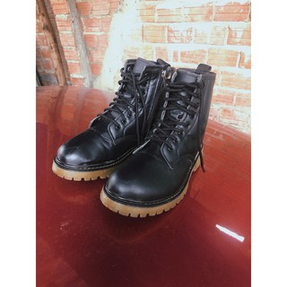 Giày bốt combat chiến binh cực êm size 36 dáng dr martens