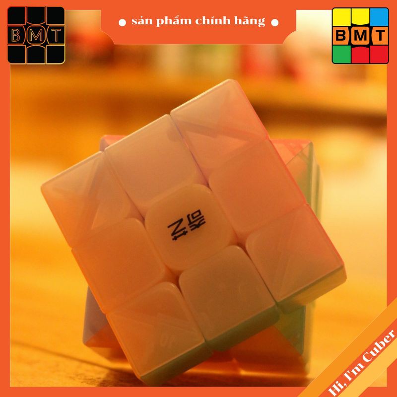 Rubik Biến Thể 3x3 Qiyi Yelly màu sắc, trang trí bàn học, RUBIK BMT, đồ chơi thông minh cho bé