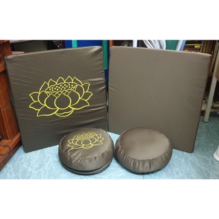 combo bộ bồ đoàn 25x10cm vỏ đậu xanh, toạ cụ 50x53x3cm ruột mút