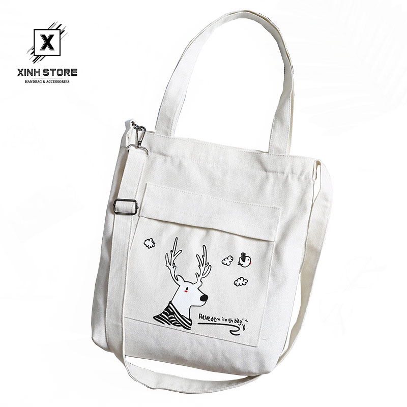 Túi Vải Tote XinhStore Hình Hưu