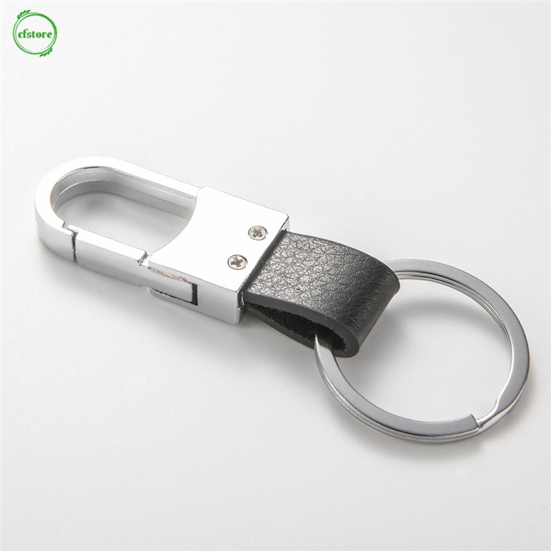 Móc Khóa Dây Da Đơn Giản Cho Nam