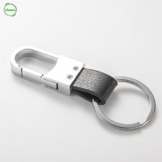 Móc Khóa Dây Da Đơn Giản Cho Nam