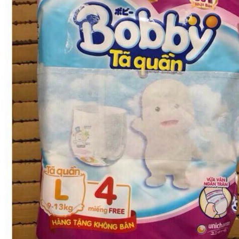 Tả quần size L boppy 9-13 kg (60 cái)