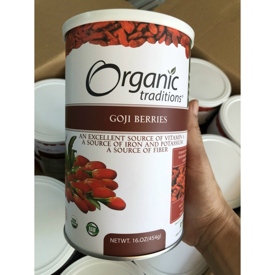 Kỉ tử hữu cơ Kỷ tử đỏ sấy khô organic dùng ngâm rượu - uống trà - dưỡng nhan