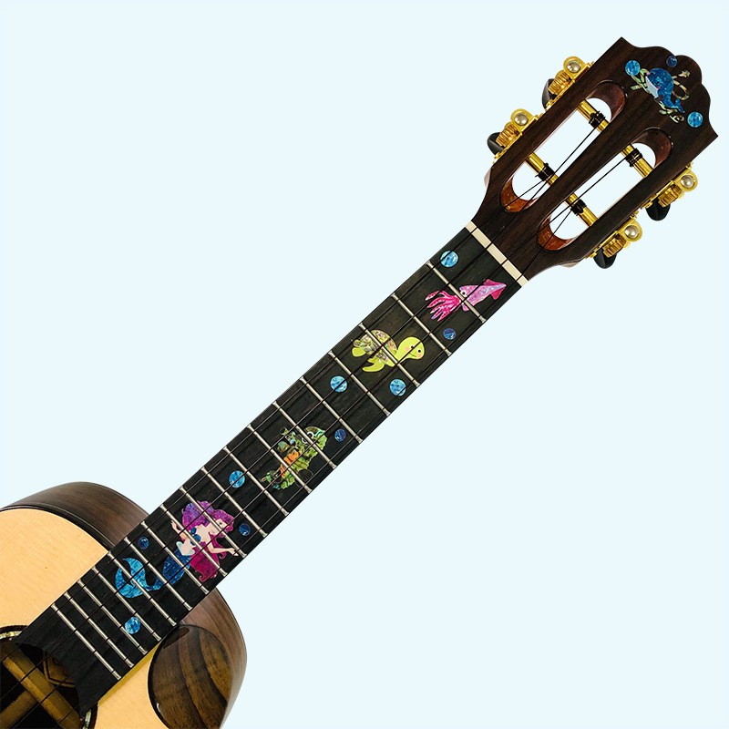 Dán cần đàn guitar cực độc - Giả Khảm Mẫu 2019 – Sticker Inlay Guitar