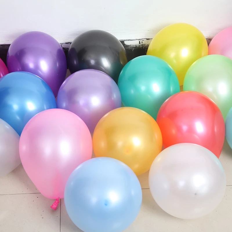 Set 50 Bong Bóng Cao Su 10 Inch Trang Trí Tiệc Sinh Nhật