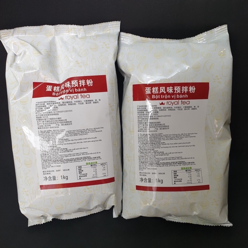 Bột cake cream Royaltea 1kg