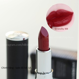 Son Givenchy màu 333 mini size full box vừa ra mắt