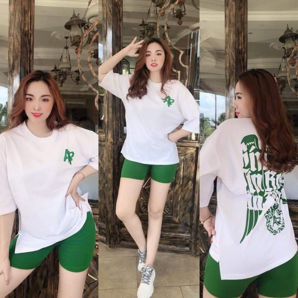 Đồ bigsize nữ ESHOP mặc nhà thể thao dễ thương quần đùi thun cotton đẹp mùa hè ngủ đi chơi ngủ cute trung niên BD07