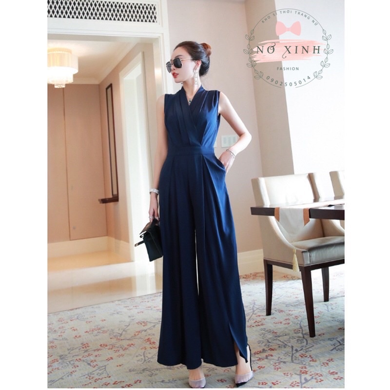 Jumpsuit Nữ Hàn Quốc Ống Rộng Cao Cấp Có Size M-L-XL-XXL (có ảnh+video thật) | BigBuy360 - bigbuy360.vn