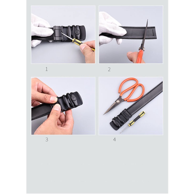Thắt Lưng Nam Mặt Khóa Lăn Tự Động Da Xịn Mềm Mại Phong Cách Công Sở Hàn Quốc 29