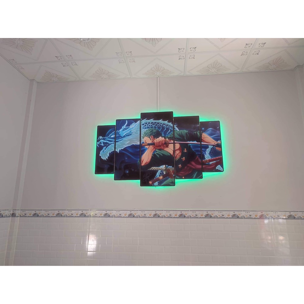 Bộ 5 tấm decal dán tường hoặc formex dán tường - treo tường zoro