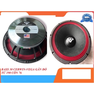 Một đôi bass 30 cerwin-vega gân đỏ từ 190 côn 76 / giá 1 đôi