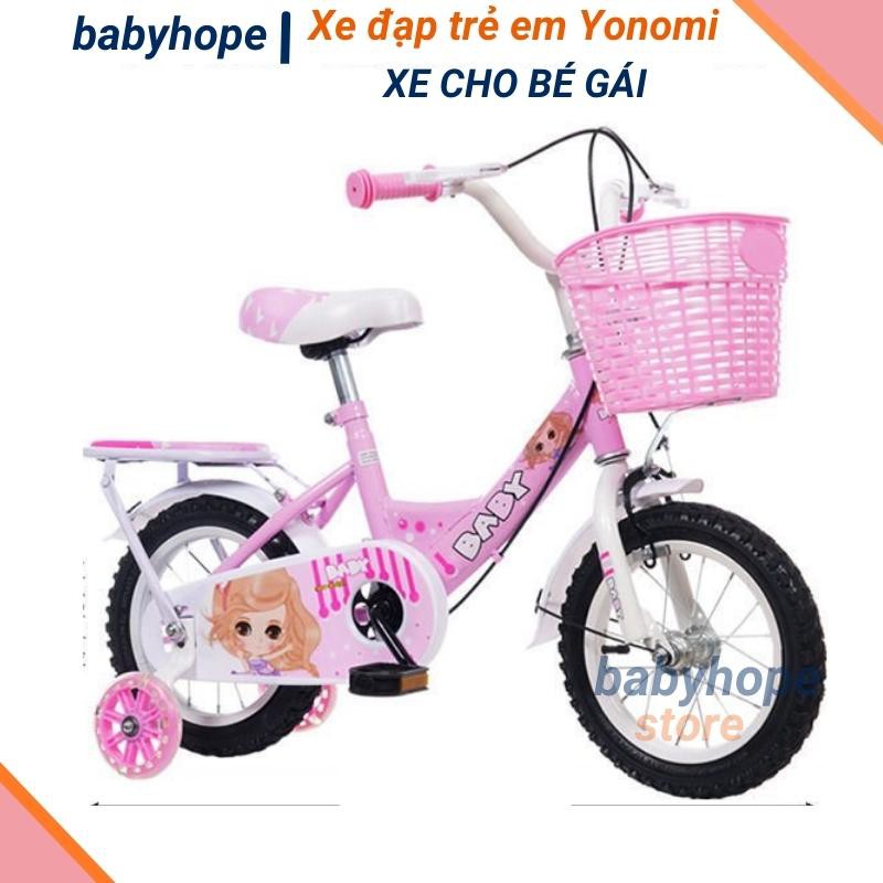 Xe đạp trẻ em Yonomi 12-14-16inch Nam và Nữ