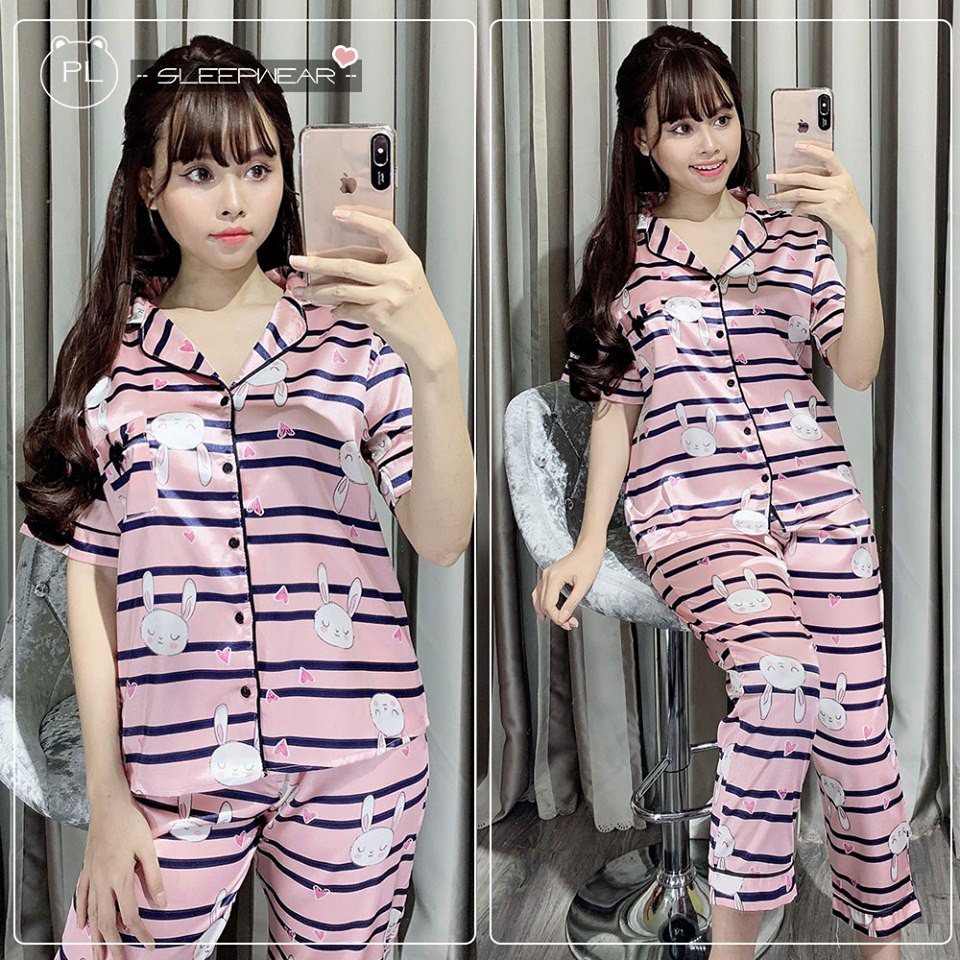 combo của khách - phi lụa + thun 3D đùi