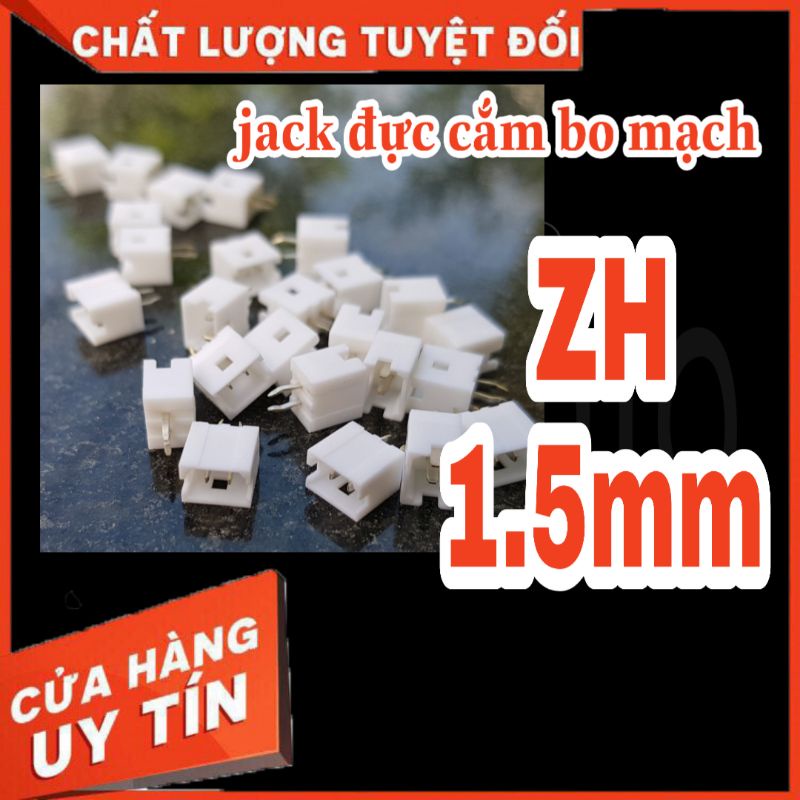 Jack đực ZH 1.5mm 2 chân